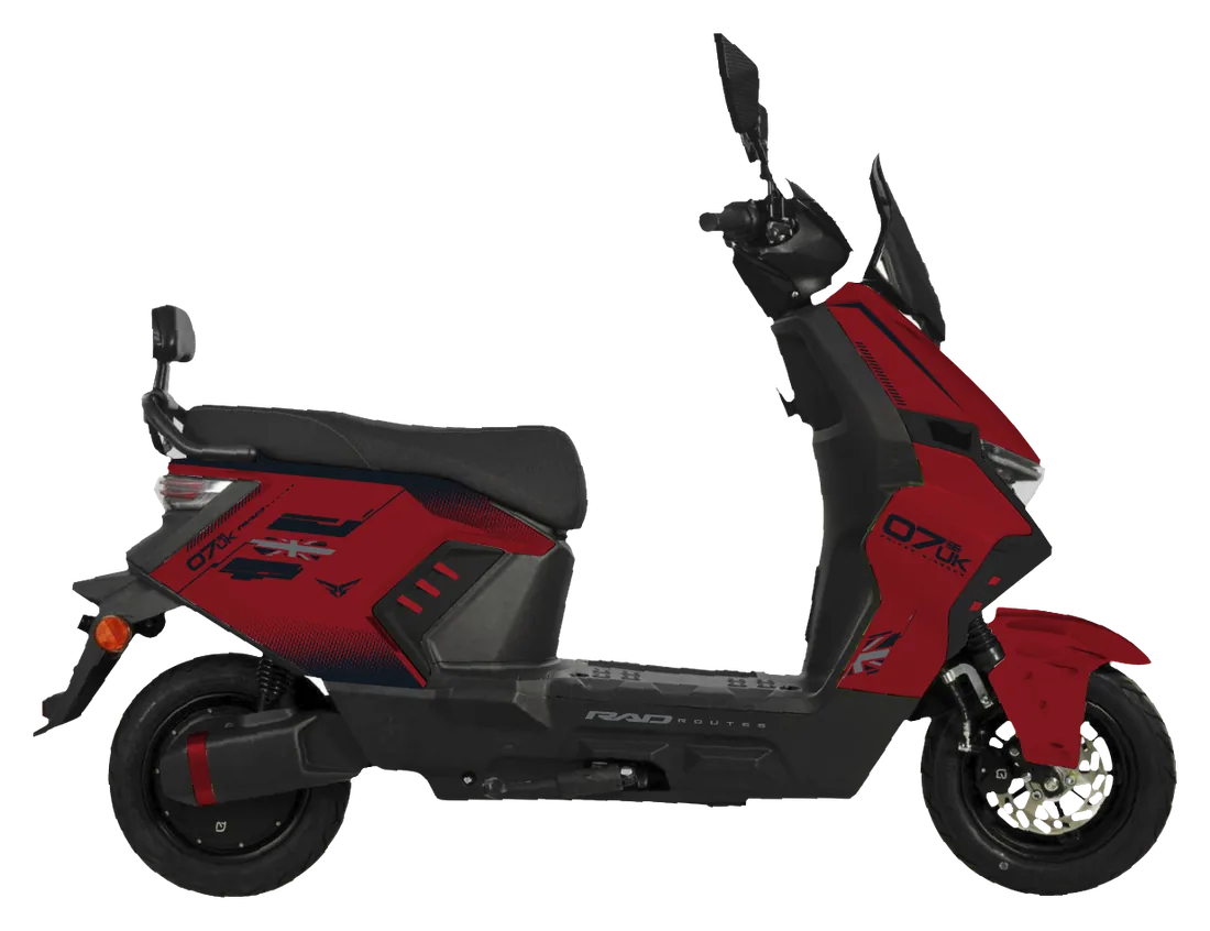 UK, scooter elétrica Rad Routes